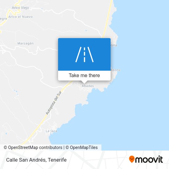 Calle San Andrés map