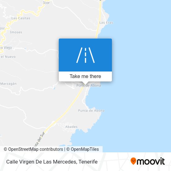 Calle Virgen De Las Mercedes map