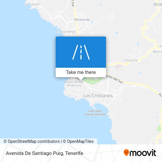 Avenida De Santiago Puig map