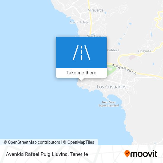 Avenida Rafael Puig Lluvina map