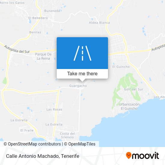 Calle Antonio Machado map