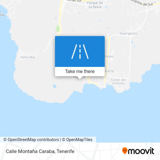 Calle Montaña Caraba map
