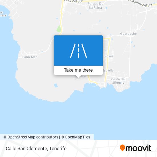 Calle San Clemente map