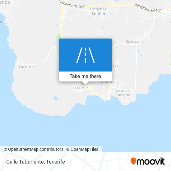 Calle Taburiente map