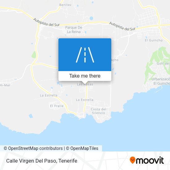 Calle Virgen Del Paso map