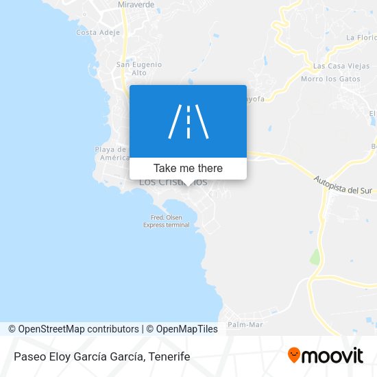 Paseo Eloy García García map