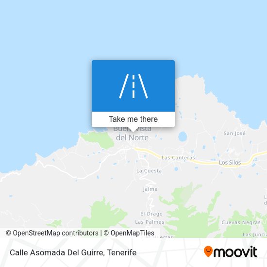 Calle Asomada Del Guirre map