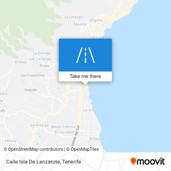 Calle Isla De Lanzarote map