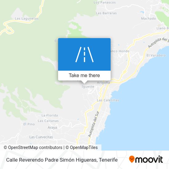 Calle Reverendo Padre Simón Higueras map
