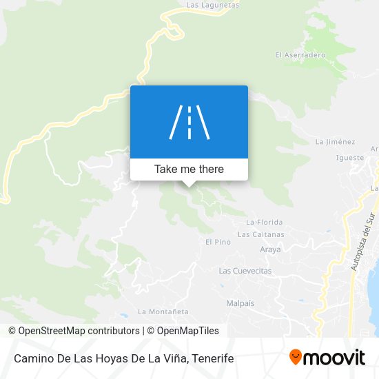 Camino De Las Hoyas De La Viña map