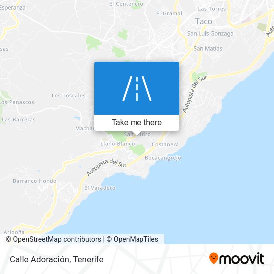 Calle Adoración map