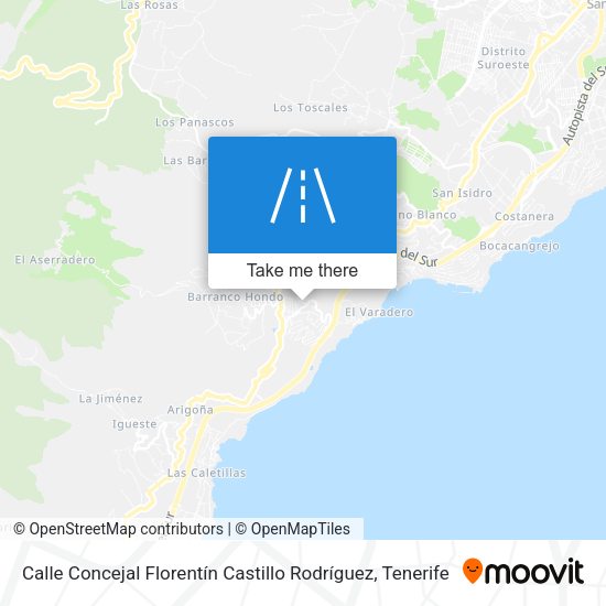 Calle Concejal Florentín Castillo Rodríguez map