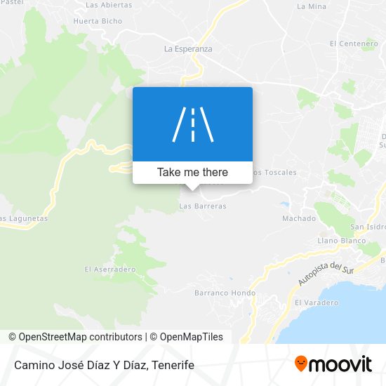 Camino José Díaz Y Díaz map