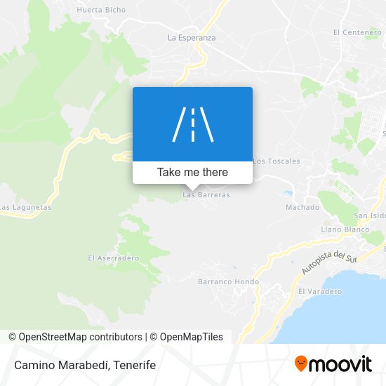 Camino Marabedí map