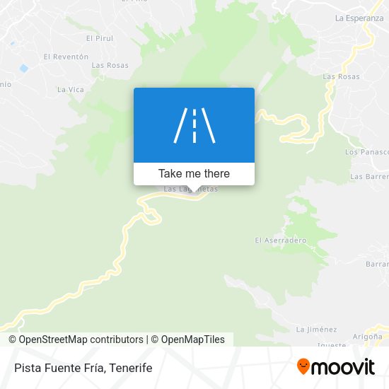 Pista Fuente Fría map
