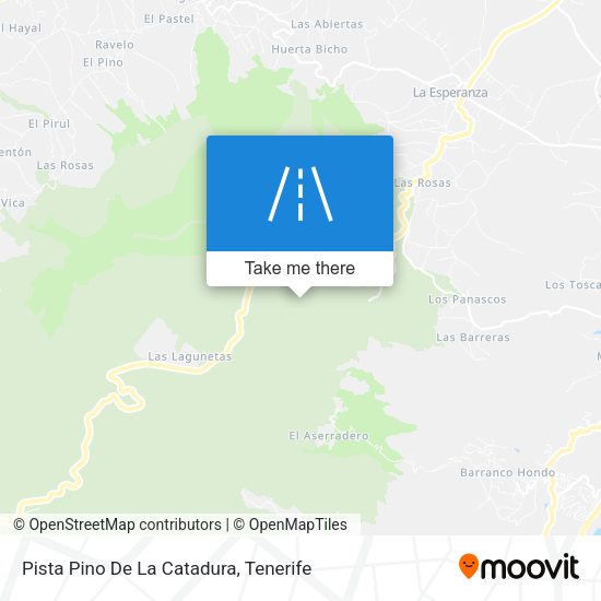 Pista Pino De La Catadura map