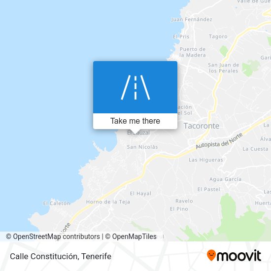 Calle Constitución map