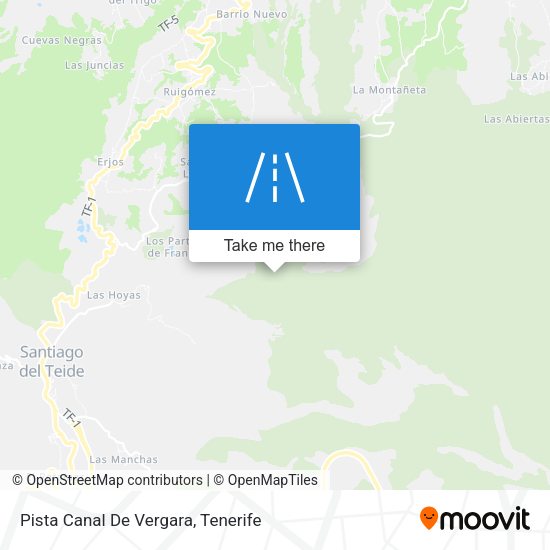 Pista Canal De Vergara map