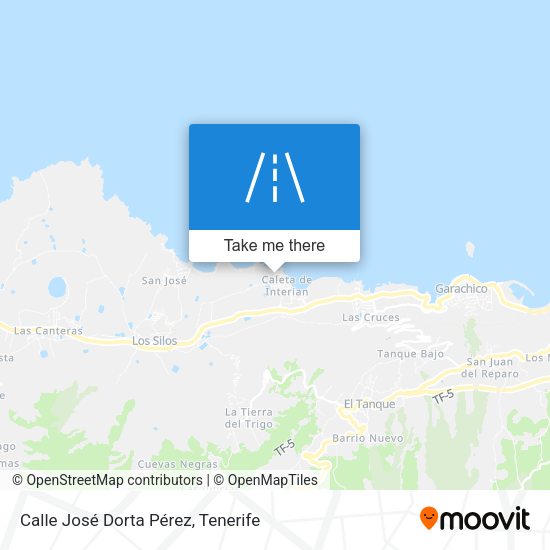 Calle José Dorta Pérez map