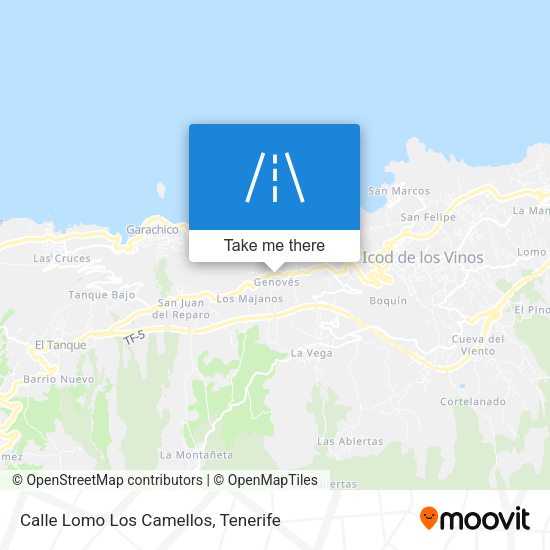 Calle Lomo Los Camellos map