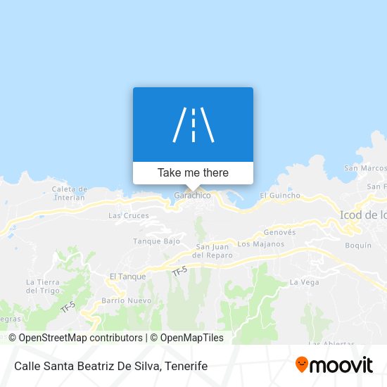 Calle Santa Beatriz De Silva map