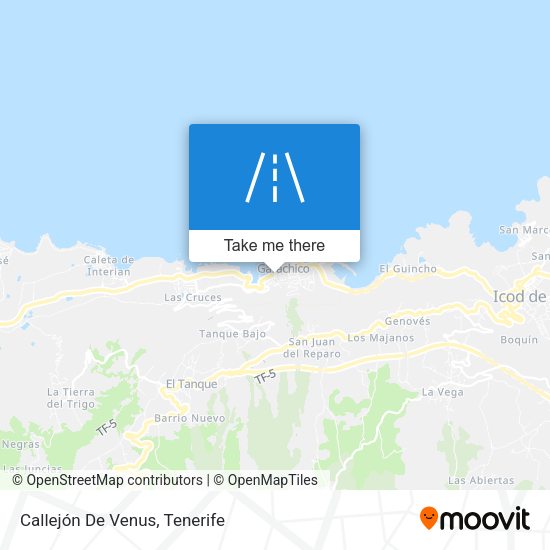 Callejón De Venus map