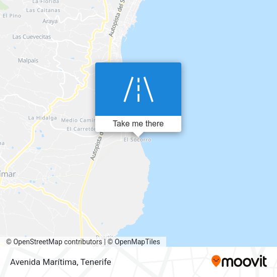 Avenida Marítima map