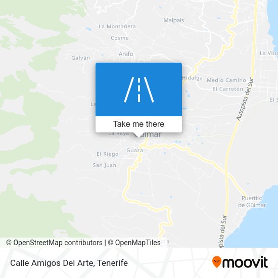 Calle Amigos Del Arte map