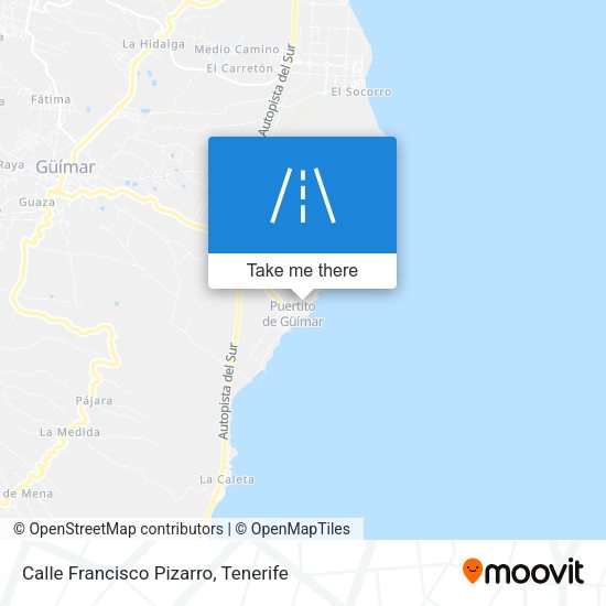 Calle Francisco Pizarro map