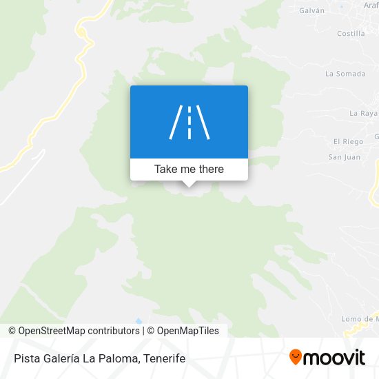 Pista Galería La Paloma map