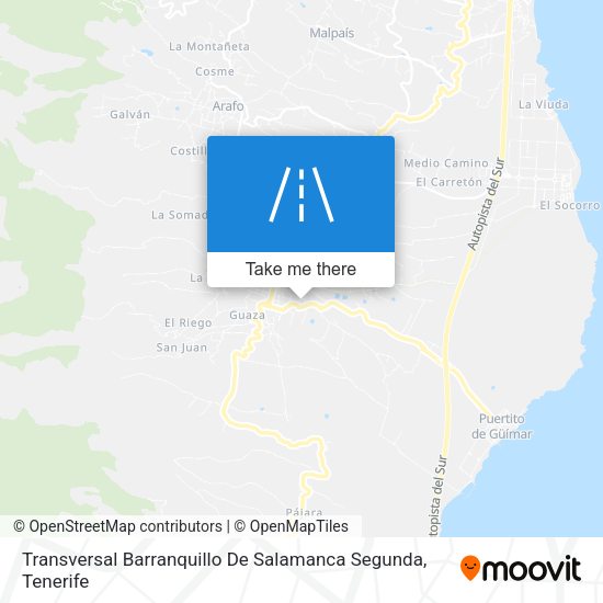 Transversal Barranquillo De Salamanca Segunda map