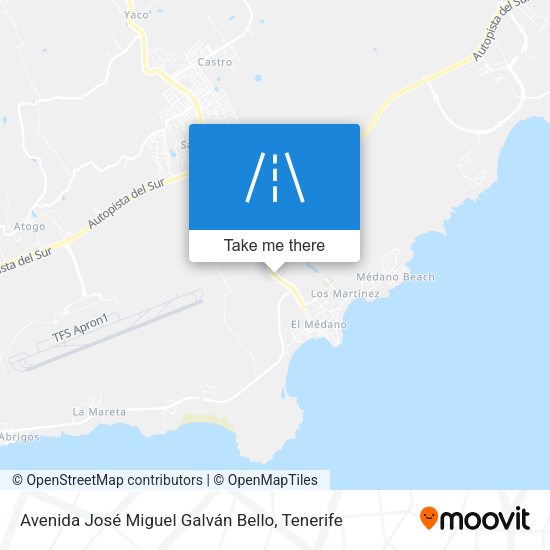 Avenida José Miguel Galván Bello map