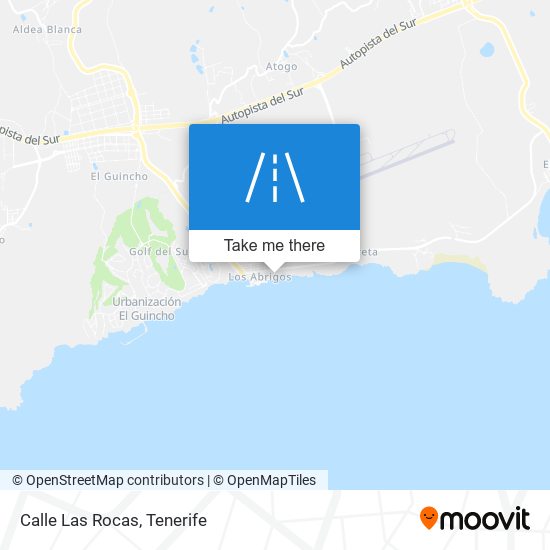 Calle Las Rocas map