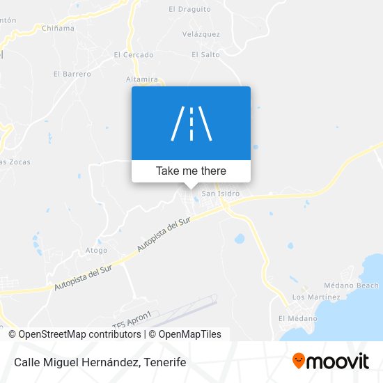 Calle Miguel Hernández map