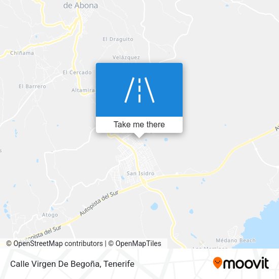 Calle Virgen De Begoña map