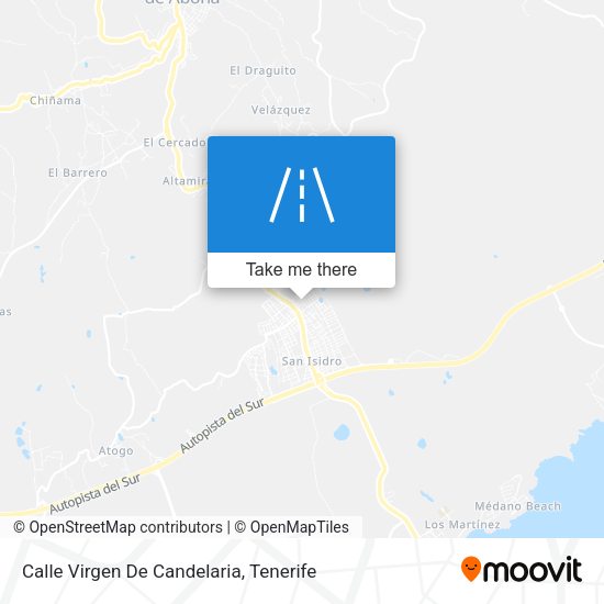 Calle Virgen De Candelaria map