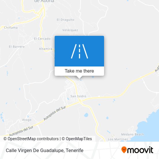 Calle Virgen De Guadalupe map