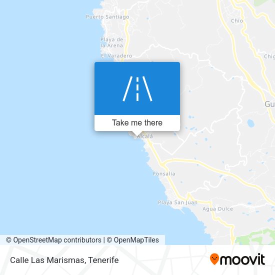 Calle Las Marismas map
