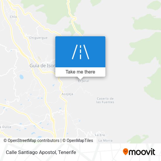 Calle Santiago Apostol map