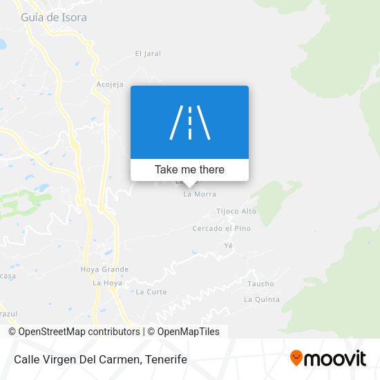 Calle Virgen Del Carmen map