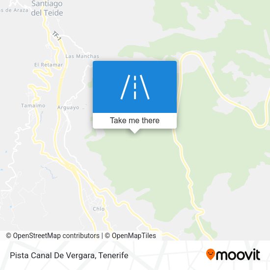 Pista Canal De Vergara map