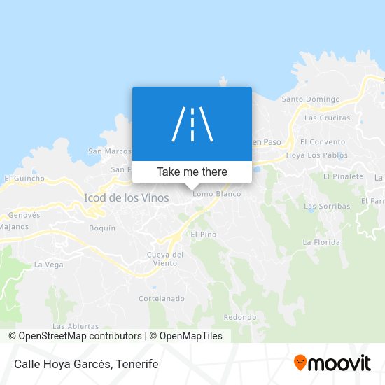 Calle Hoya Garcés map