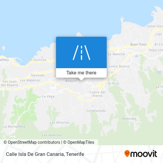 Calle Isla De Gran Canaria map