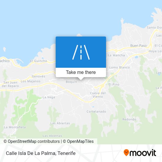 Calle Isla De La Palma map