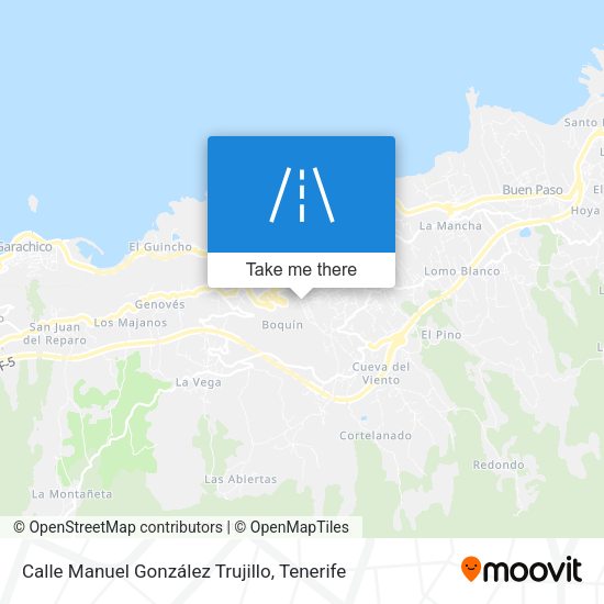 Calle Manuel González Trujillo map