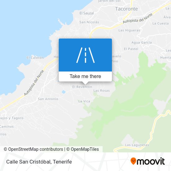 Calle San Cristóbal map