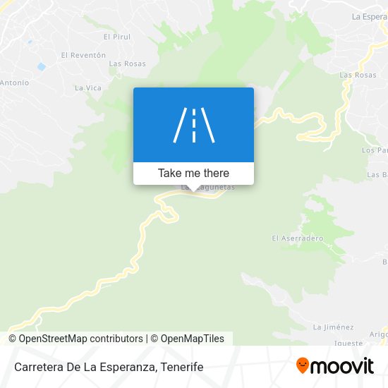 Carretera De La Esperanza map