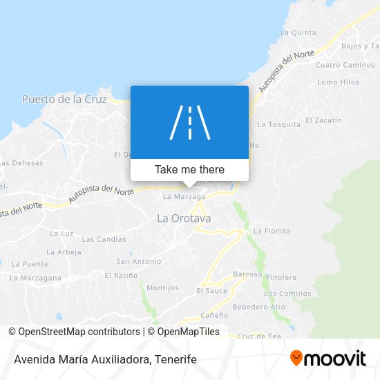 Avenida María Auxiliadora map