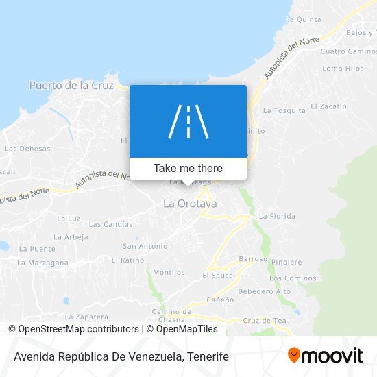 Avenida República De Venezuela map