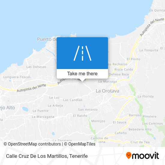 Calle Cruz De Los Martillos map
